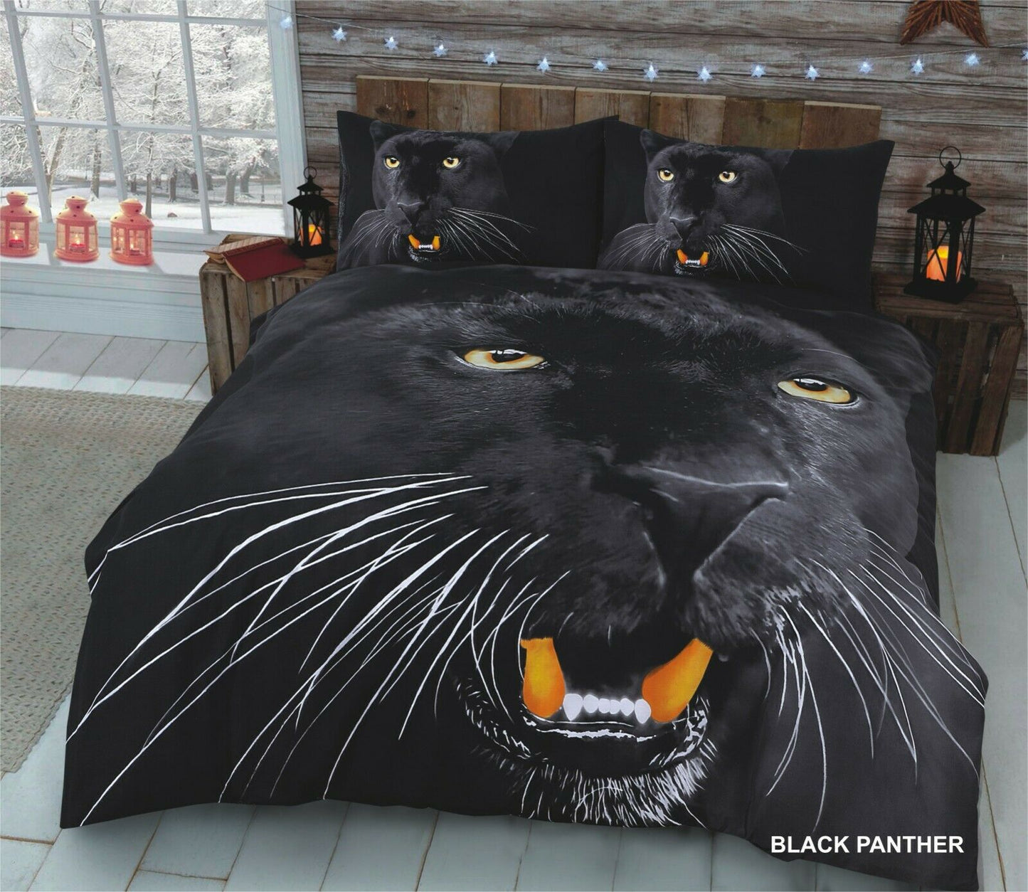 Game of Thrones 3D Duvet Set with Multi Horses, Lion, Dolphin and King in the North