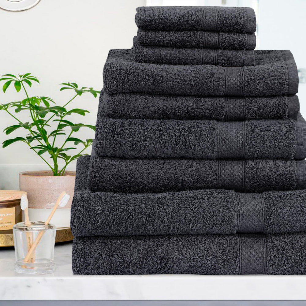 Norhtern Luxe 100% Woven Cotton Soft Plush and Fluffy 600 GSM Towel Bale Set of 8