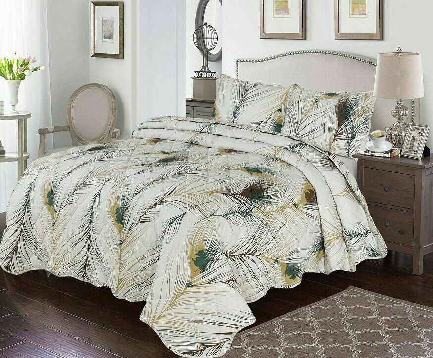 Northern Luxe Patchwork Vintage Reversible Bedspread