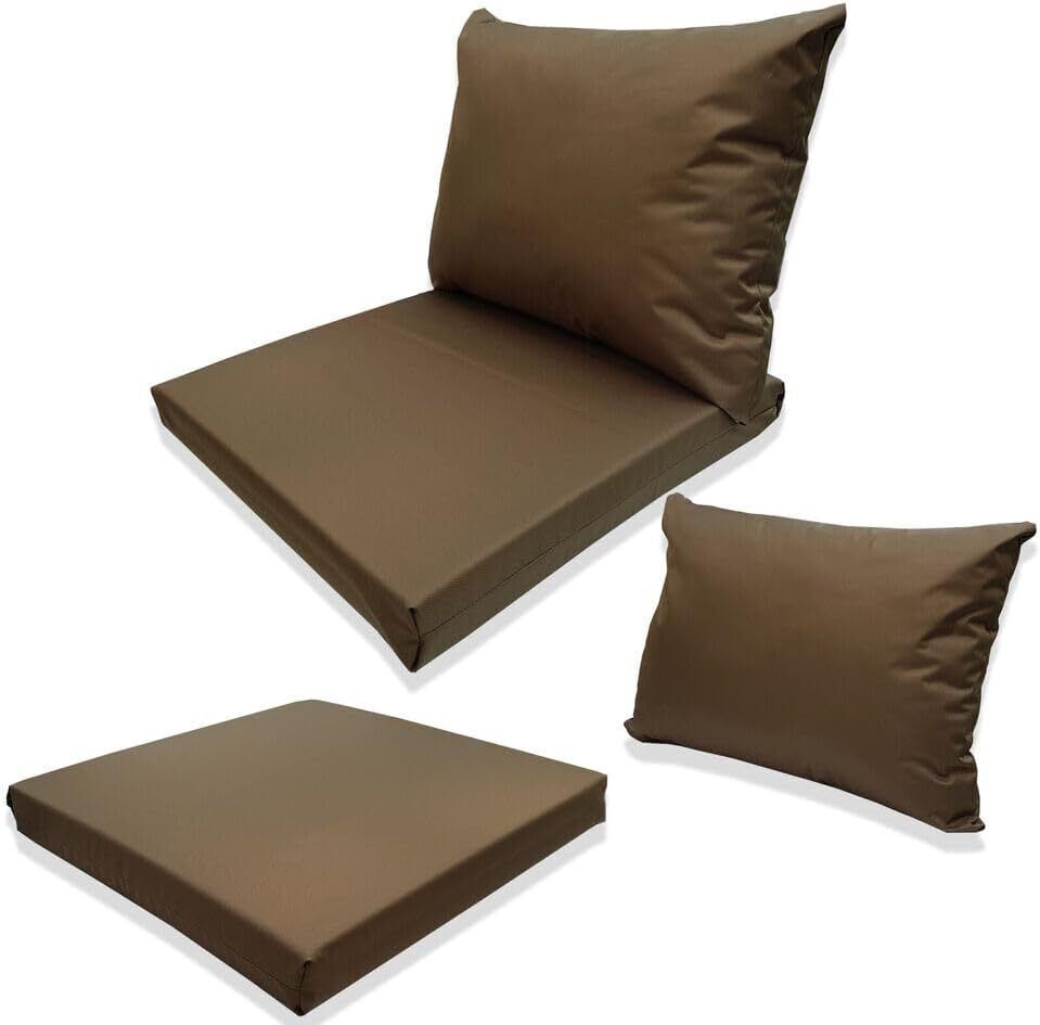 Garden Sofa Armchair Cushion Pads for Keter Allibert California and Rattan Garden Furniture