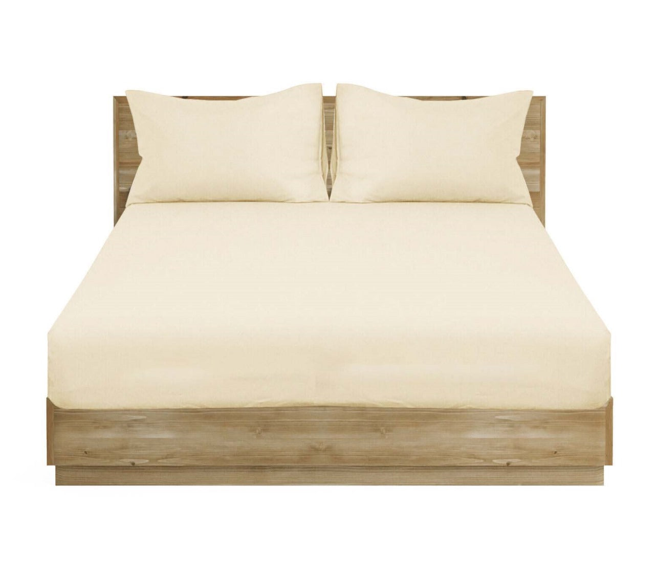 Polycotton Extra Deep Elastic Fitted Bed Sheets For Mattress Single/ Double/ King/ Super King