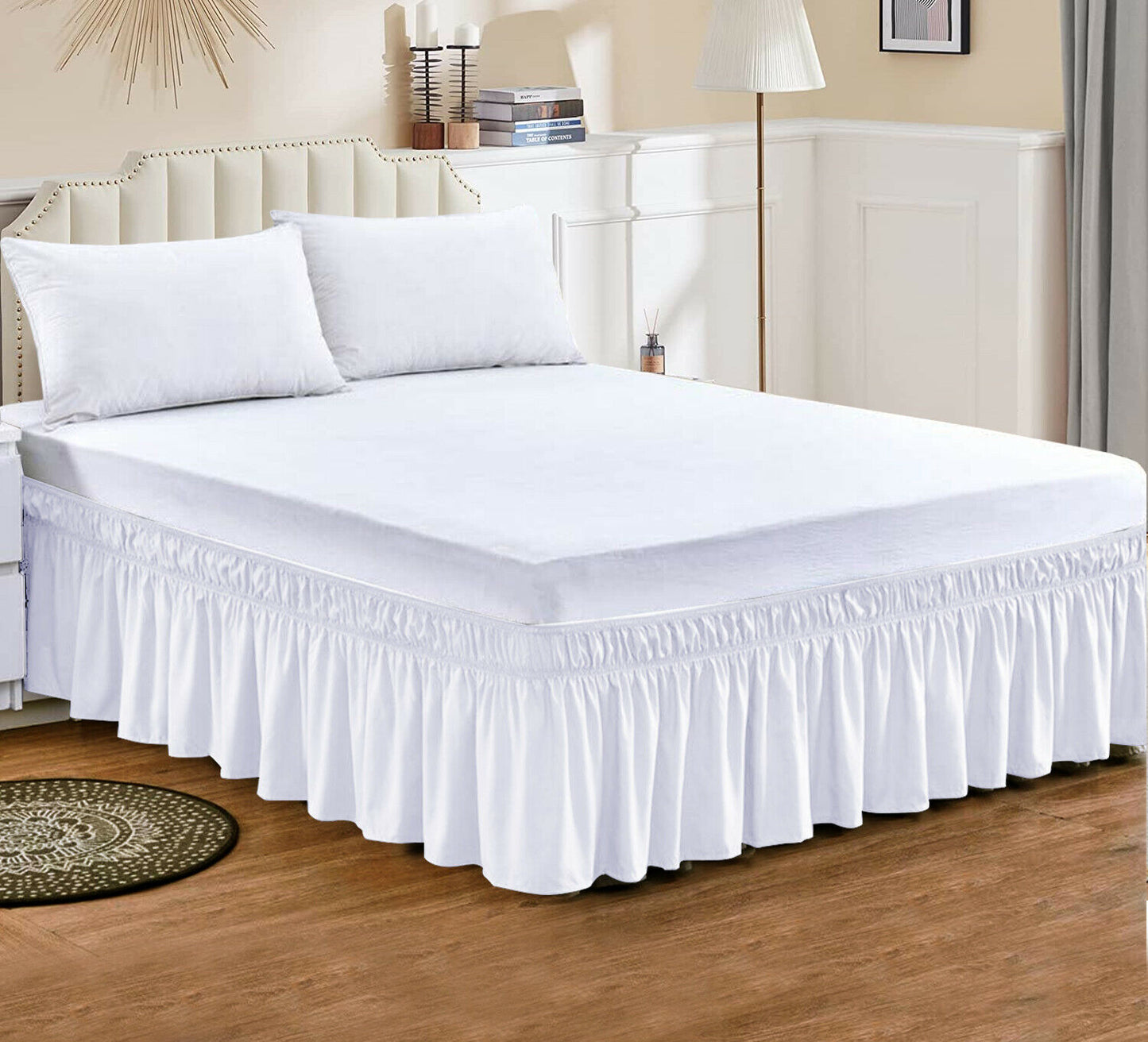 Amazing Deep Fitted Valance Sheet Polycotton top Notch Quality Available in all Sizes