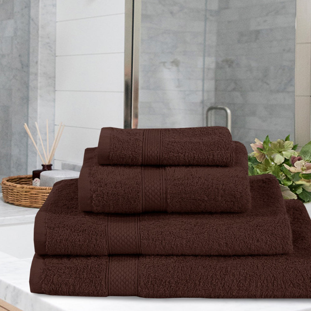 Norhtern Luxe 100% Woven Cotton Soft Plush and Fluffy 600 GSM Towel Bale Set of 8