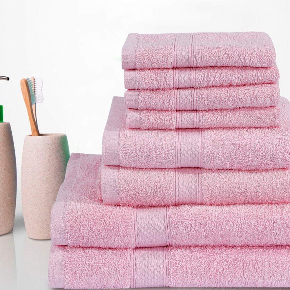 Norhtern Luxe 100% Woven Cotton Soft Plush and Fluffy 600 GSM Towel Bale Set of 8