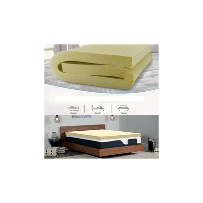 Luxury Orthopaedic Reflex Memory Foam Mattress Topper