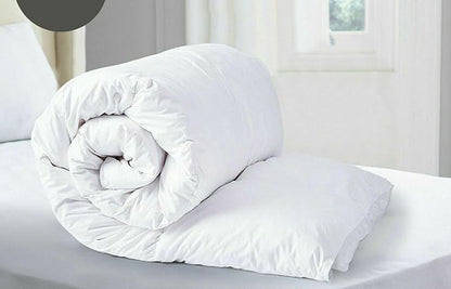 Luxury Duck Feather & Down Anti-dust Mite Duvet - Thermal Box Stitching Hotel Quality Warm Comfy Breathable Quilt 13.5/15 Tog - Single/Double/King and Super King