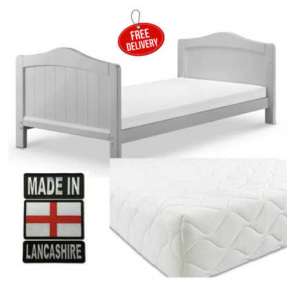 Soft & Cushy Durable Cot Bed Mattress - Pure Foam, Made in England