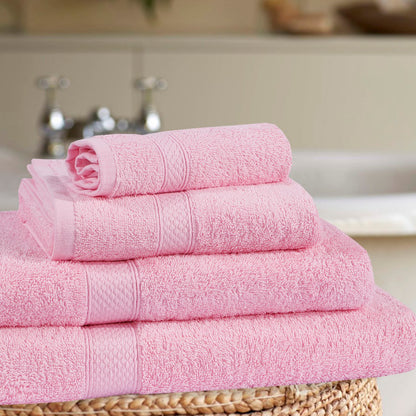 100% Woven Cotton Soft Plush and Fluffy 600 GSM Towel Bale Set