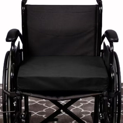 Wheel Chair Memory Foam Cushion for Comfort and Pressure Relief Removable Zip Cover